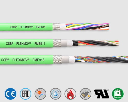 高柔性拖鏈測(cè)量電纜FME